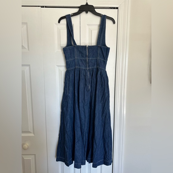 Reformation Blue Denim Dress - Picture 6 of 10